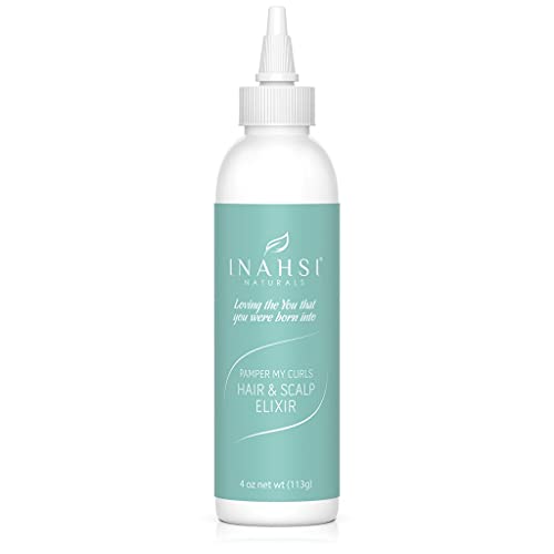 Inahsi Naturals Hair & Scalp Elixir To Repair Hair Damage | Natural Oils | Free From Mineral Oil - 4oz