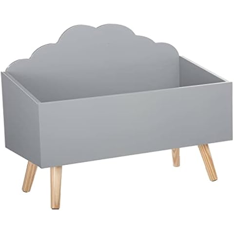 Coffre enfant nuage gris Atmosphera Cover