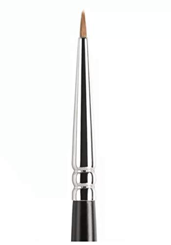 R&M 509 FINE EYELINER BRUSH - PROFESSIONAL MAKEUP BRUSH - HANDCRAFTED WINGLINER WING EYE LINER MAKE UP BRUSH