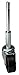 Swivel Stem Caster, Polyolfn, 3 in, 125 lb.