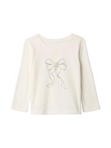 GAP Baby-Girls Long Sleeve Logo Tee T-Shirt