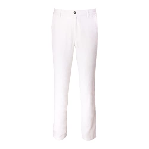 YESMUSSE Men's Classic Linen Trousers Holiday Pants2