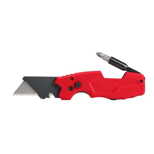 48-22-1505 Utility Knife, Fastback Utility Knife for Milwaukee 48-22-1505 Fastback 6 IN 1 Folding Utility Knife