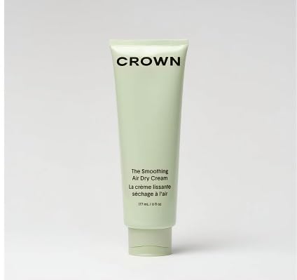 Crown~Affair The Smoothing Air Dry Cream, Hair Styling Cream, 6 fl oz