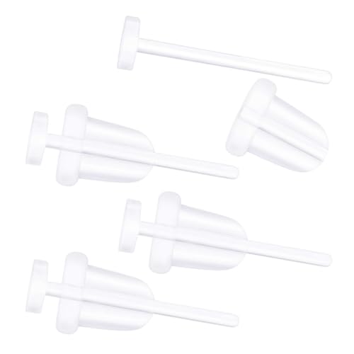 4PCS Acrylic Clear Ear Piercing Retainers Plug 20 Gauge Cartilage Earrings Helix Piercing Jewelry 0000