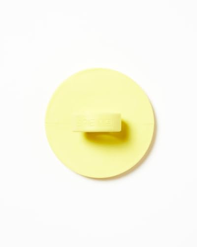 Image of Boie USA Face Scrubber - Handheld Facial Tool, Deep Cleansing Exfoliating Facial Brush. Fights Acne with Gentle, Silicone-Like Bristles, Long Lasting, & Hypoallergenic (Yellow)