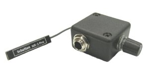 Schatten NR-2 PRO Biscuit Bridge Resonator Pickup w/MVC Jack, Vol