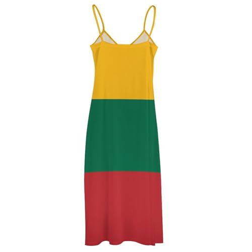 Robe décontractée à sans manches grande taille longue ample style bohème - 5