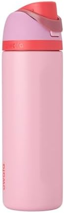 Owala FreeSip Insulated Stainless Steel Water Bottle with Straw for Sports and Travel, Leak Proof, BPA-Free, 710ml, Angel Food Cake - View 3