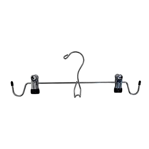 Cami Bra Hangers for Closet Organizer | 12 Pack Space Saving Tank Top Hanger with Clips | Ideal for Lingerie, Swimsuits, Gym Clothes, and More | Efficient Closet Storage for Every Wardrobe by USTECH - Used condition - US$16.87