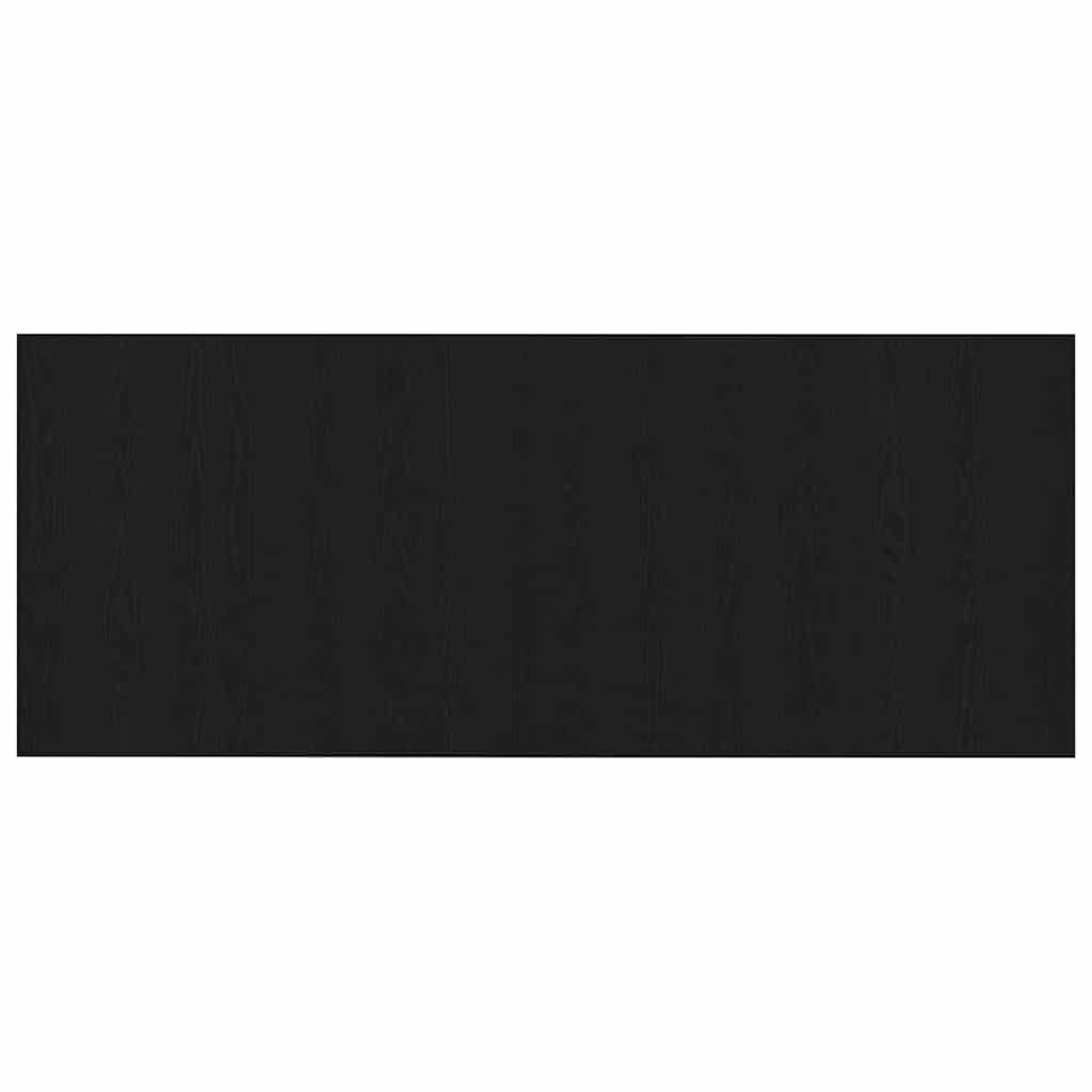 Cabecero de cama de color roble negro 160 x 1,5 x 80,5 cm cabecero de cama, cabecero de cama con respaldo para dormitorio -A