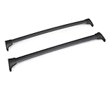 Portaequipajes Coche Barras Techo 2 Piezas para Hyundai para Santa para Fe 2013 2014 2015 2016 2018 Barras Laterales Aleación Aluminio Rieles Portaequipajes Automóvil Baca para Coche