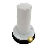 Generico LED-Solarlaterne, wasserdicht, mit realistischem Flammeneffekt, realistische LED-Lampe, für Balkon, Garage, Vordach, Camping, Veranda, Garten, Hof