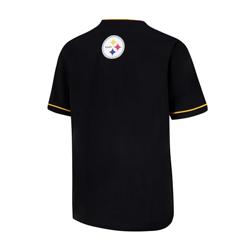 Ultra Game Adult's NFL Official Button Down Baseball Mesh Jersey Shirt - Image 4