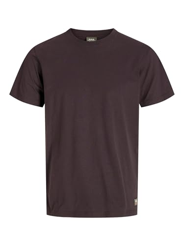 R.d.d. royal denim division Rdddan Crew Neck tee S/S Noos, Ganache, M
