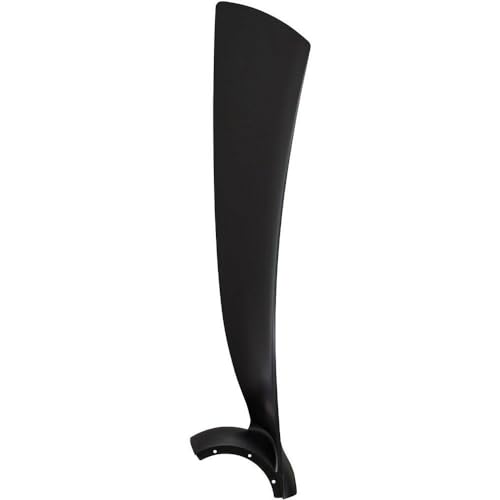 Fanimation Wrap Custom Blade (Set of 3) 3.54 Inch Tall and 64 Inch Wide with Black Finish