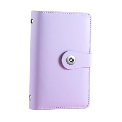 Livre de rangement A6 violet pour économiser au quotidien avec style