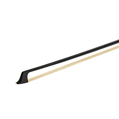 MI&VI NB-760 Professional Carbon Fiber Violin Bow (Full Size 4/4) with Bow Case Included | Silver Winding Mount | Well Balanced |Mongolian Horse Hair | Perfect Weight - MIVI Music - Thumbnail 6