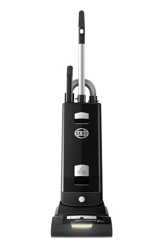 SEBO 91540GB Automatic Pet ePower Upright Vacuum Cleaner, 890 W, Black/Silver