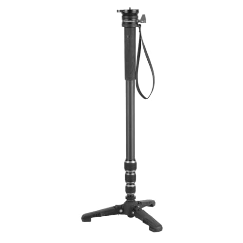 Monopie de carbono Vanguard Veo 5 CM con semiesfera para un paneo fluido