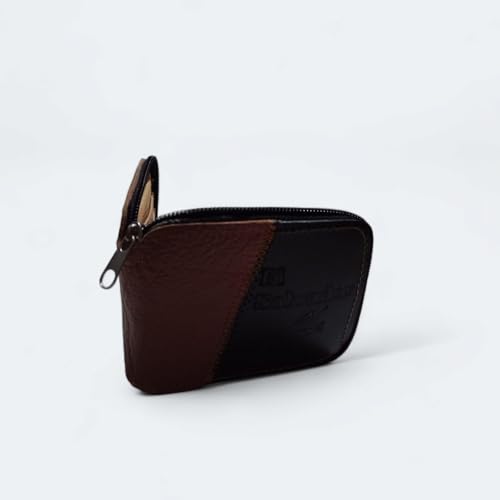 Billeteras hecha a mano con zipper para hombre4