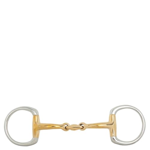 Mors eggbutt BR Douce Contact 12 mm évitant les pincements de langue