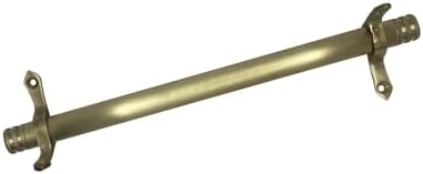 Stair Rods for Carpet Runners - 13pcs Brass Stair Carpet Rods, 28inch Tubular Pole with Screws, Easy Install Metal Holders for Secure Stair Runner Fastening