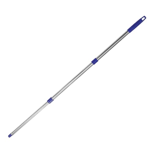 FOMIYES 1Set Section Mop Handle Replacement for Broom Heads Sturdy Stainless Steel Construction Comfortable Installation for Daily Cleaning Tasks