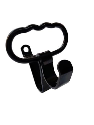 Image of Pillion Holder Hook Compatible for Royal Enfield Classic 350, Bullet 350 Accessories All, Hunter, Meteor, Thunderbird - Heavy-Duty Universal Bike Accessories, (Model A)
