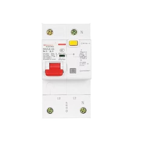 Protector fugas 63a y 32a adaptado a disyuntor 220v con interruptor de aire magnético de 80A 1P+N