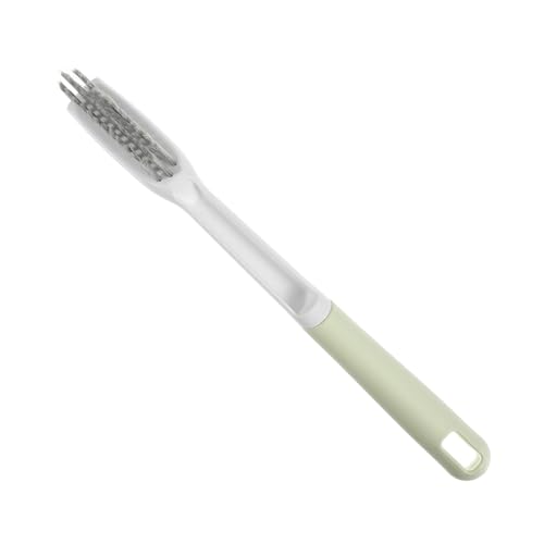 DINHEAROM Limpiador de Estufas de Gas Cepillo de Limpieza para Hornos y Parrillas Herramienta de Limpieza Efectiva con Cerdas de Nylon Resistente la Corrosión para Mantener Quemadores de