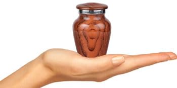 BOLD & DIVINE Wood Grain Small Keepsake Urn, Wooden, 3 Cubic Inches - Image 4