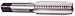 CLEVELAND Straight Flute Tap,M2x0.4,HSS C54074