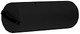 Therapist’s Choice® Extra Large Jumbo Round Firm Massage Table Bolster Pillow Pad - 25 x 9 Inch (Black)