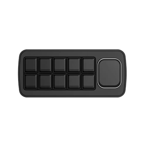 Panneau de commande vocale IA MK10 pour éliminer la perte de temps sur les macros PC noir