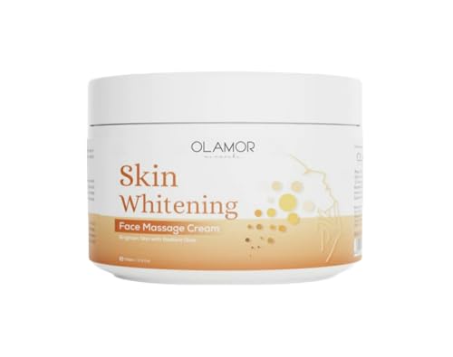 OLAMOR Skin Whitening Face Massage Cream for Brighten Radiant Glowing Skin 500 gm