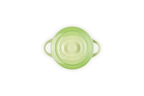 Image of Le Creuset Stoneware Mini Round Cocotte, 8 oz., Palm