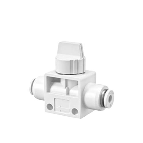 Valve pneumatique à doigt HVFF-08 compacte et son connecteur rapide robuste x8 - 4