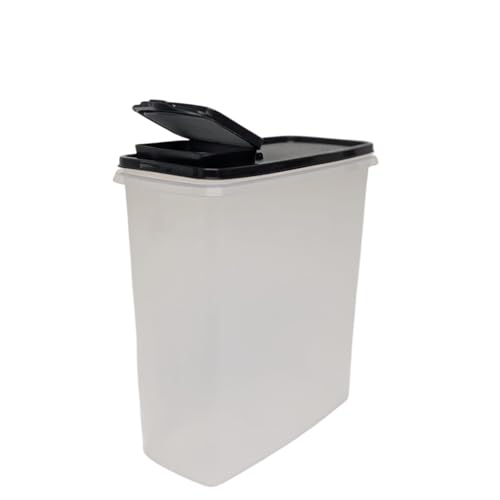Tupperware Eidgenosse - Tarro modular (2,8 L, 2800 ml), color negro transparente