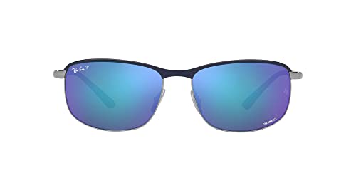 Ray-Ban Rb3671ch Chromance Rectangular Sunglasses