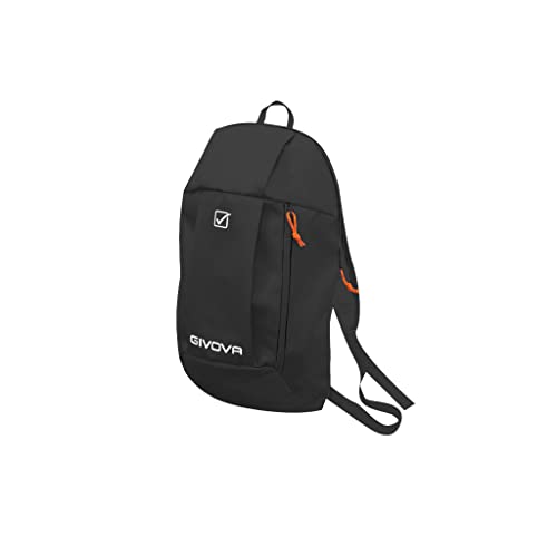 givova B046, Mochila Unisex, Gris Oscuro, Altezza: 41cm – Larghezza: 24cm – Profondità: 14cm