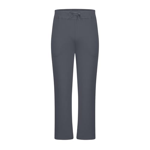 Sweatpants for Men Straight Leg - Open Bottom Joggers Lightweight Big and Tall Comfy Fleece Track Jogging Sweat Pants3