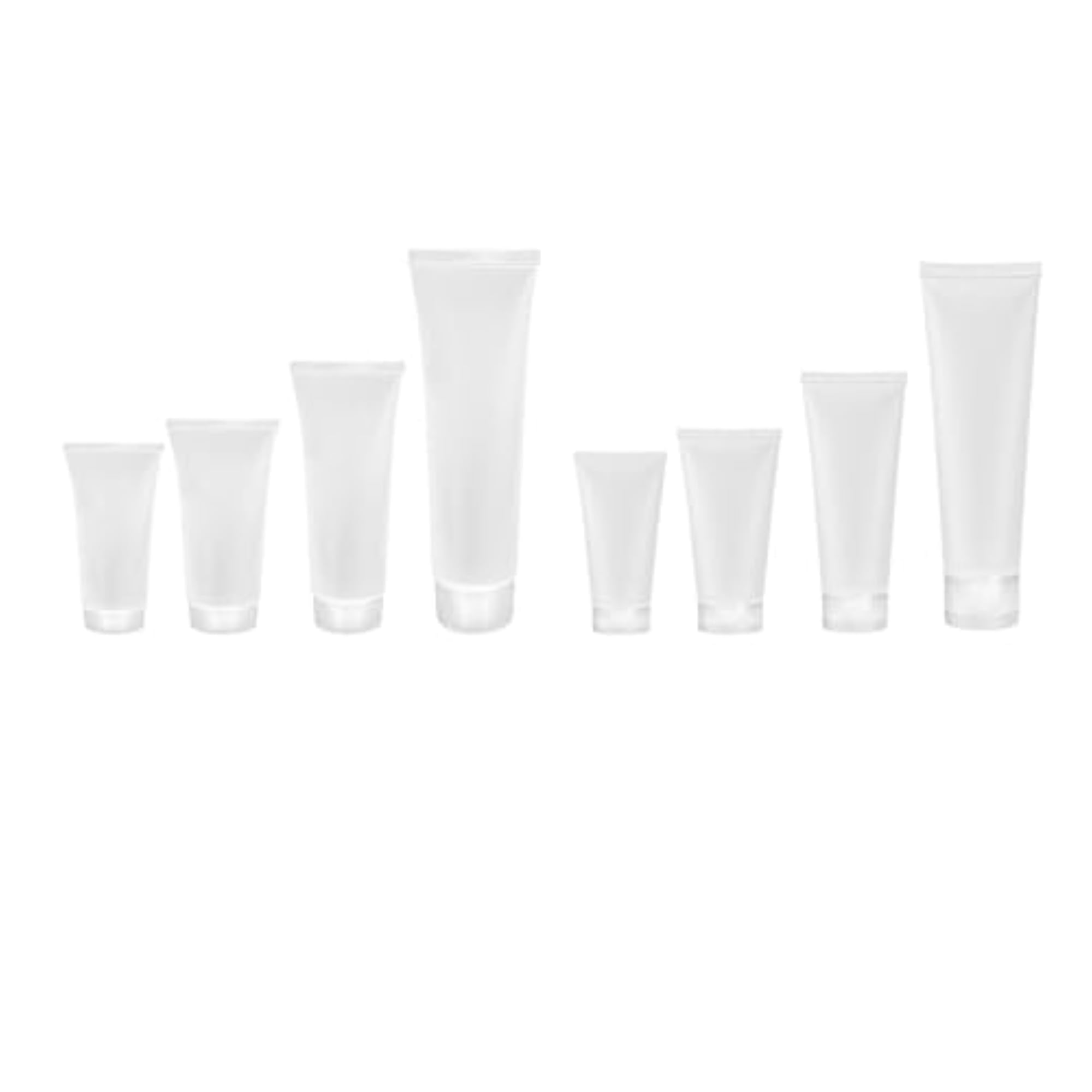 2x6 Pieces Makeup Sample Soft Container Tube Set