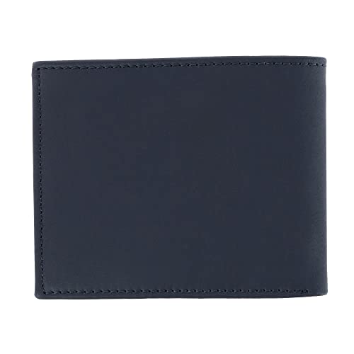 Wrangler Men's Leather Bifold Wallet, Black2