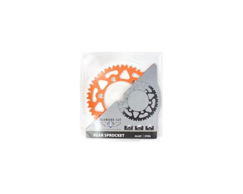  ESJOT Pignone in alluminio 50T (arancione verniciato a polvere) per catena KTM, 420