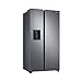Produktbild Samsung RS6EA8822S9/EG Side-by-Side Kühlschrank, 178 cm, 634 , Wasser- und Eisspender, Platzsparender In-Door Icemaker, Space Max, Twin Cooling+, No Frost+, Frischwasseranschluss, Edelstahl Look