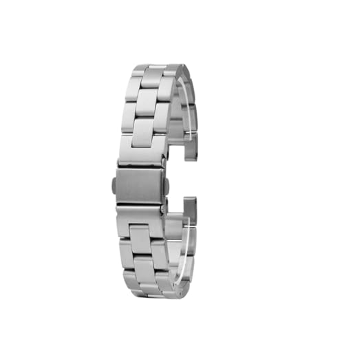 Accessoires de 14 mm bracelet de montre sport acier anti-irritation
