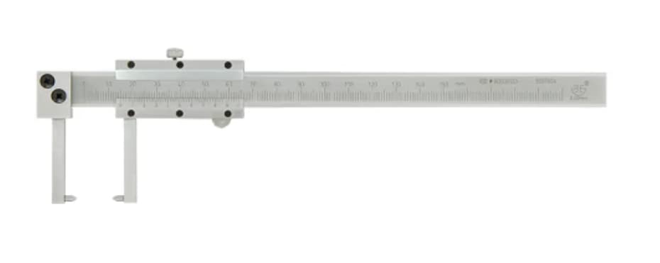 Calibrador Vernier para Medir Grosores y Ranuras 0-150mm miniatura 1