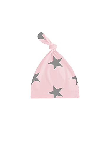 Image of A.T.U.N. (ALL THINGS UBER NICE) Unisex Kids Cotton Printed Knot Hats for Baby Boys and Girls (Pack of 3)