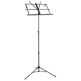 Genérico Atril para partituras de Acero Negro,Arte y Ocio,Hobbies y Artes Creativas,Accesorios para Instrumentos Musicales y de Orquesta,Atriles para partituras-70074
